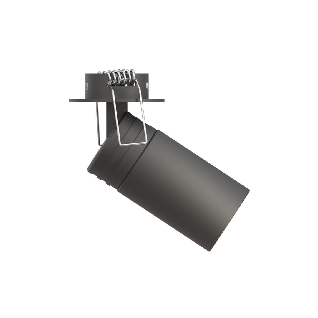 Đèn Spotlight âm trần xoay góc 90D (24 độ), 35mm 3000K 1%-100% 7W