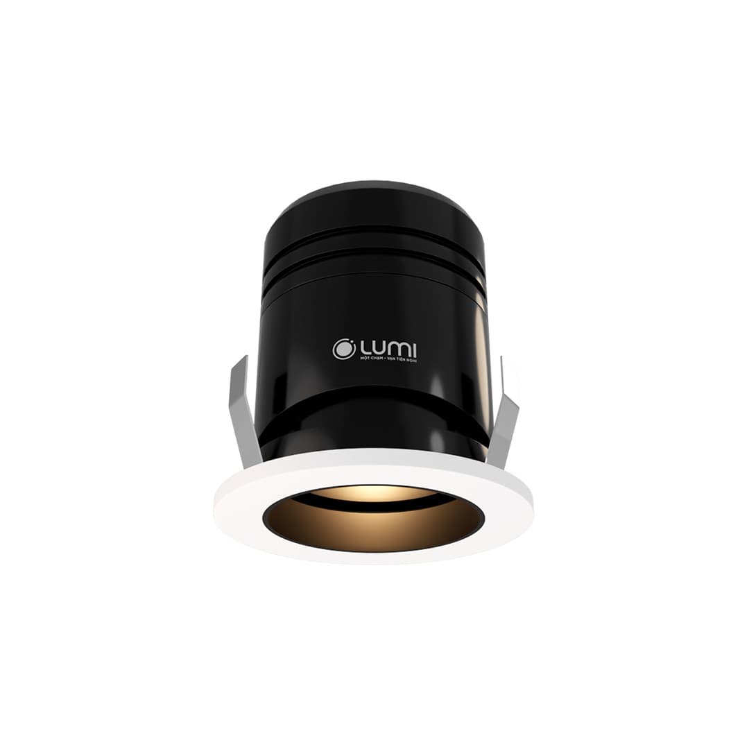 Đèn Spotlight Mini âm trần chỉnh hướng 25D (15 độ), 50mm 7W
