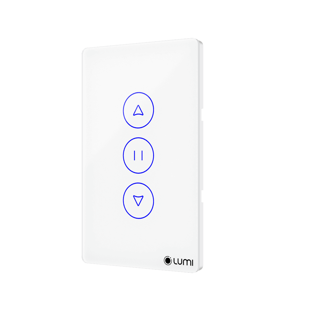 Công tắc cửa cuốn thông minh Wifi chạm hình chữ nhật Lumi